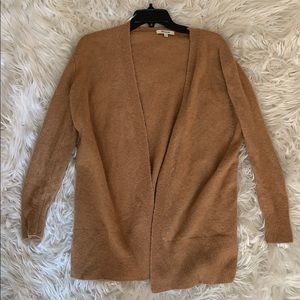 Madewell Camel-colored cardigan (never been worn!)